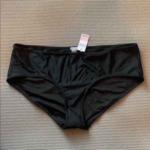 Black American Eagle hipster bikini bottoms L